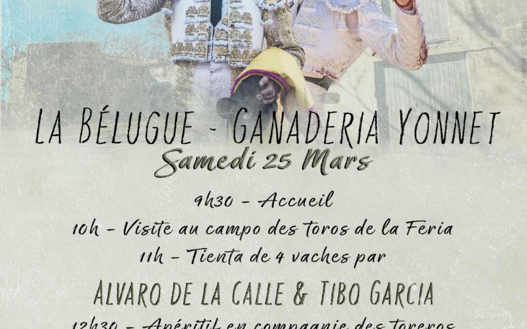 Feria de la Crau 2023 – Journée Campera promotionnelle à La Bélugue le samedi 25 mars …