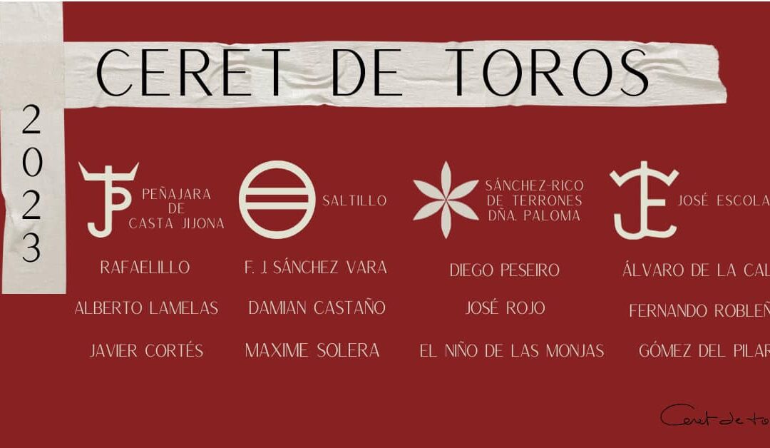 CERET – Le cartel de la dernière corrida pour Ceret de Toros 2023 est connu !