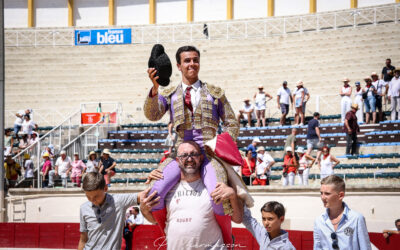 BEZIERS (17.08.2024, matin) – VICENTE SANCHEZ ouvre la Grande Porte devant un bon lot de LA PALUNA…